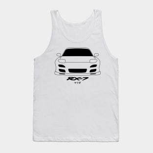 Mazda RX7 FD3S JDM Car Legend Tank Top